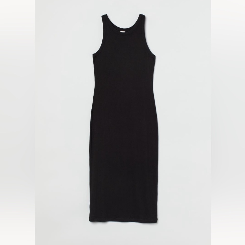 H&M Ribbed Jersey Dress